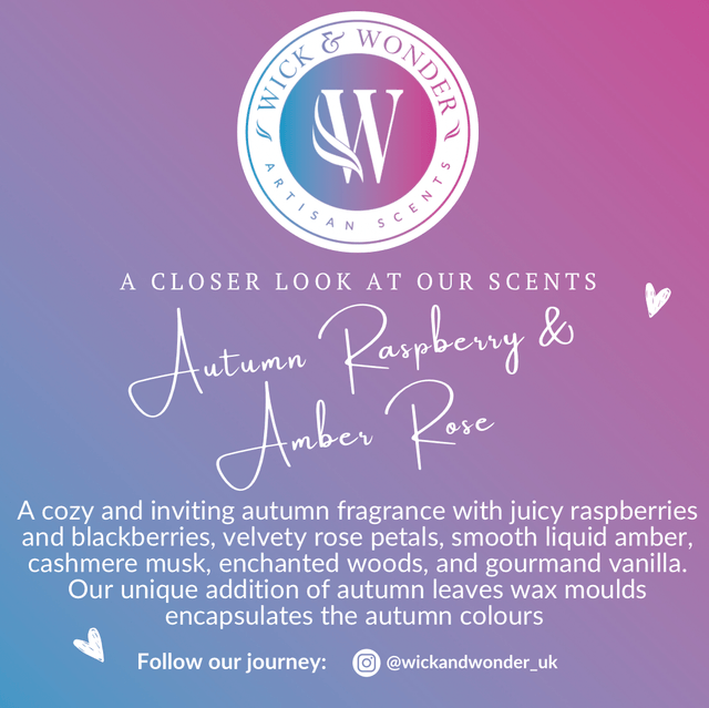 Autumn Raspberry & Amber Rose
