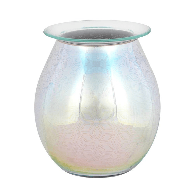 3D Geometric Flower Light Up Electric Warmer